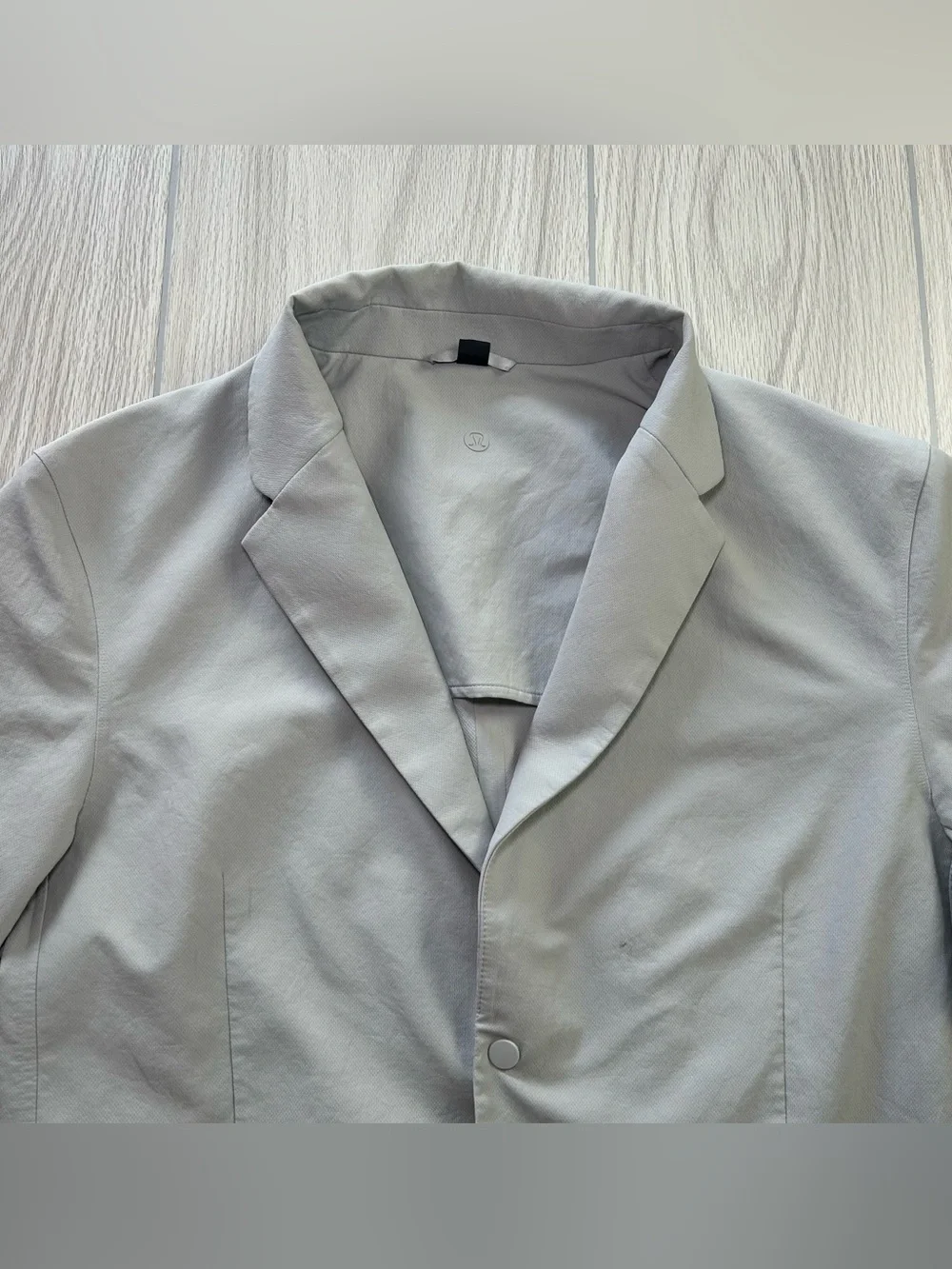 Lululemon New Venture Blazer Men’s M Gray Travel Sport Coat Tech Jacket LM3DAHS
